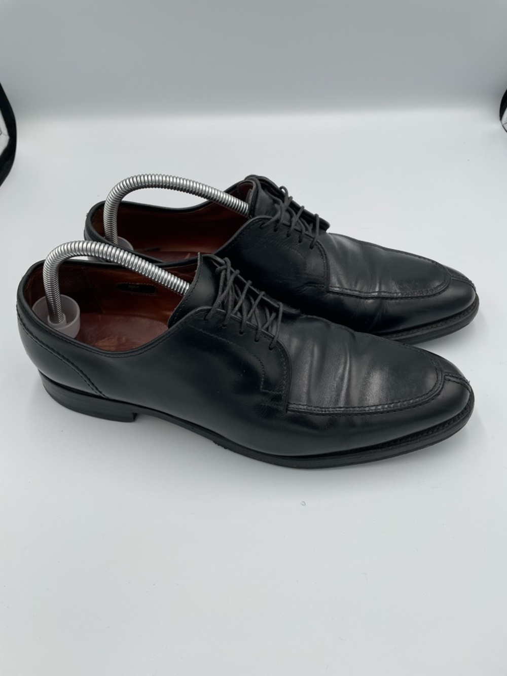 Allen Edmonds LaSalle Oxford Leather Black Men US 10 D
